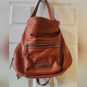 IRERI Italian Leather Backpack / Shoulder Bag